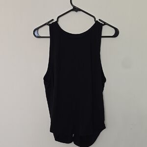 Black Sleeveless Women's Top